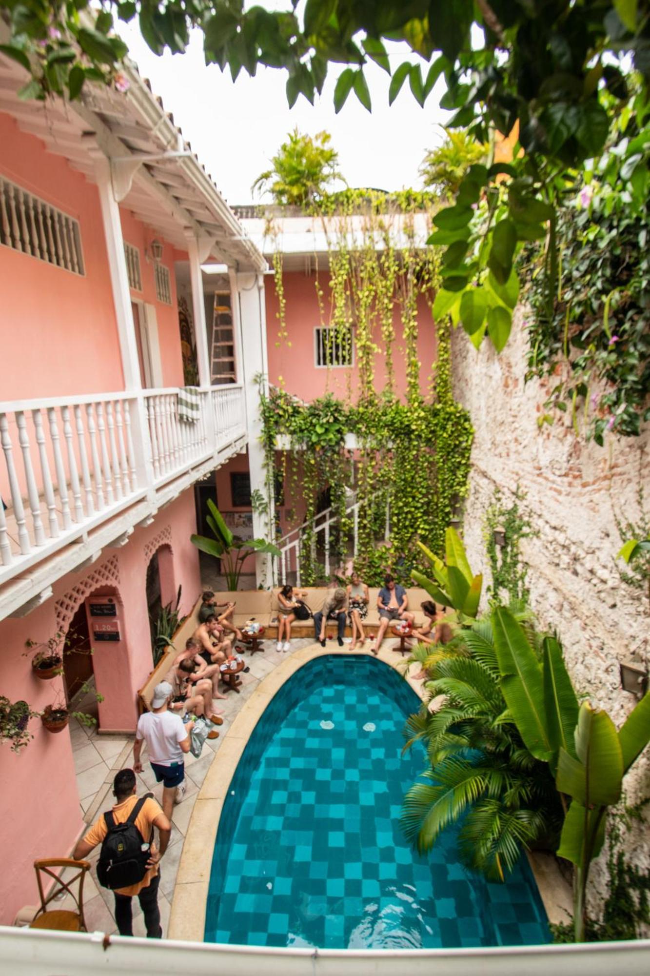 Casa Zahri Boutique Hostel Cartagena Dış mekan fotoğraf