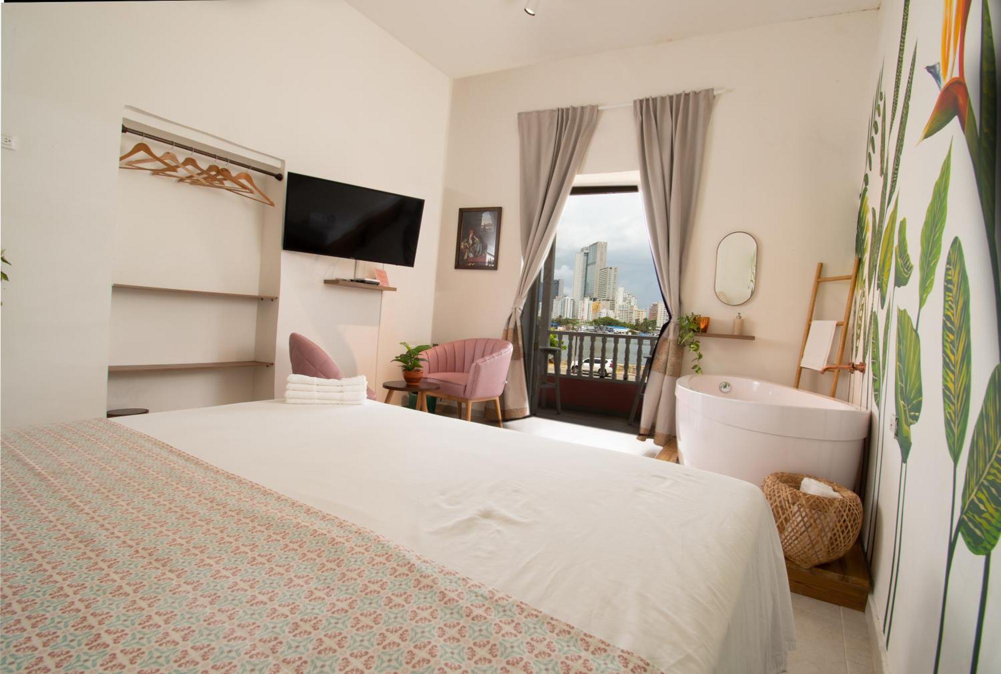 Casa Zahri Boutique Hostel Cartagena Oda fotoğraf